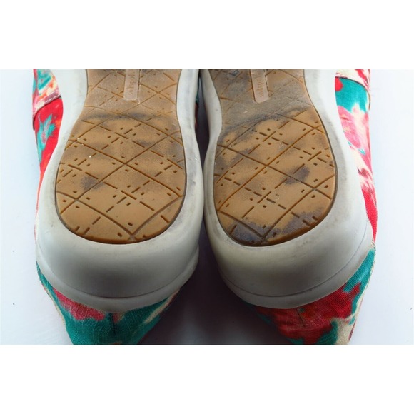 Softspots Size 7.5 M Multicolor Almond Toe flats Fabric Women - Picture 6 of 7